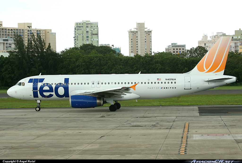 N401UA - Airbus A320-200 - United Airlines