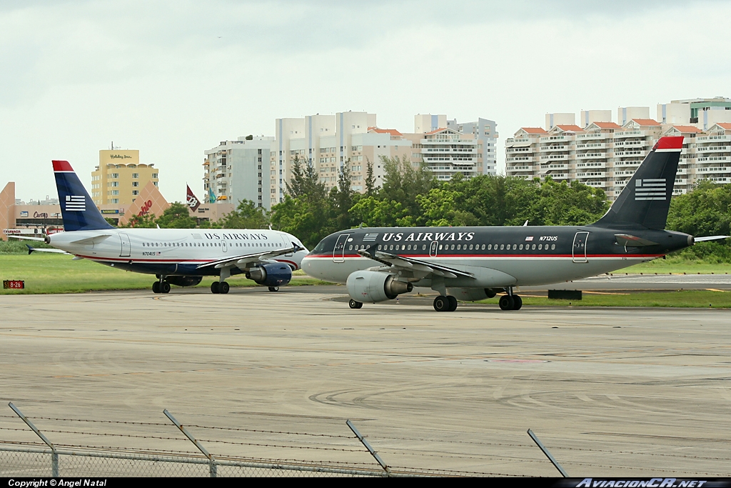 N712US - Airbus A319-112 - US Airways