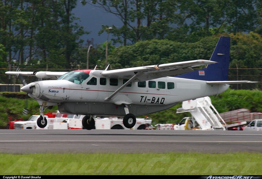 TI-BAQ - Cessna 208B Grand Caravan - SANSA - Servicios Aereos Nacionales S.A.