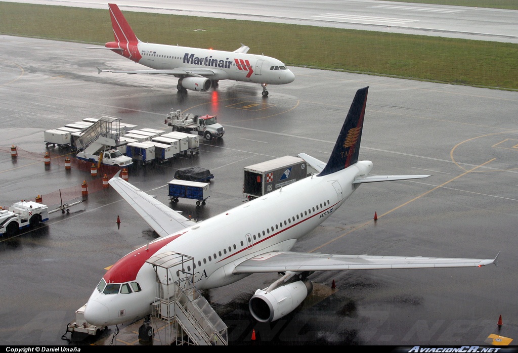 N477TA - Airbus A319-132 - TACA