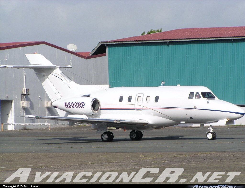 N800NP - Hawker Siddeley HS-125-400A - Privado