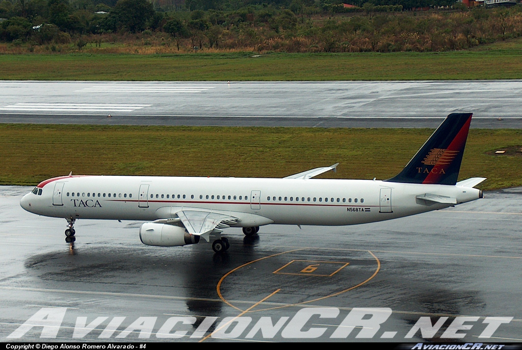 N568TA - Airbus A321-231 - TACA