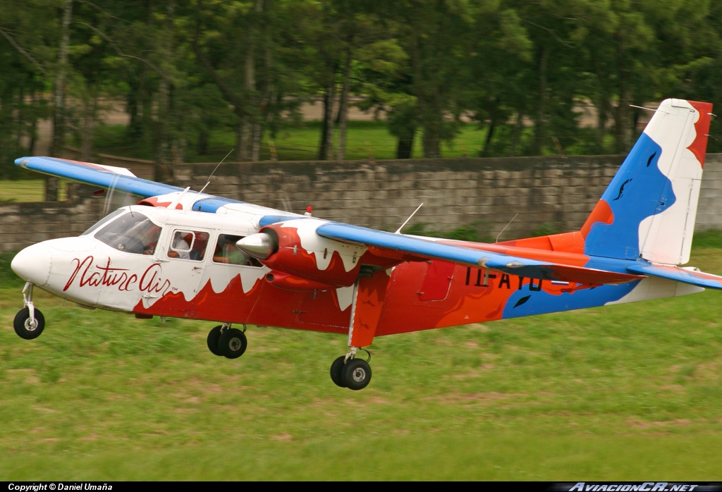 TI-AYU - Britten Norman BN-2A6 Islander - Nature Air