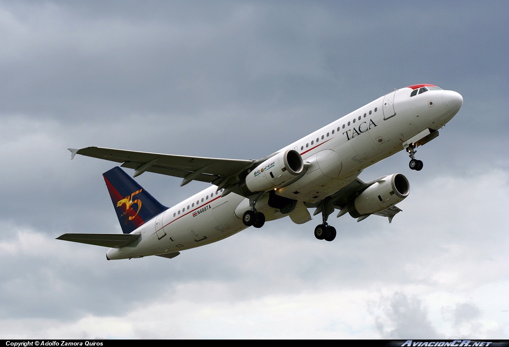 N488TA - Airbus A320-233 - TACA