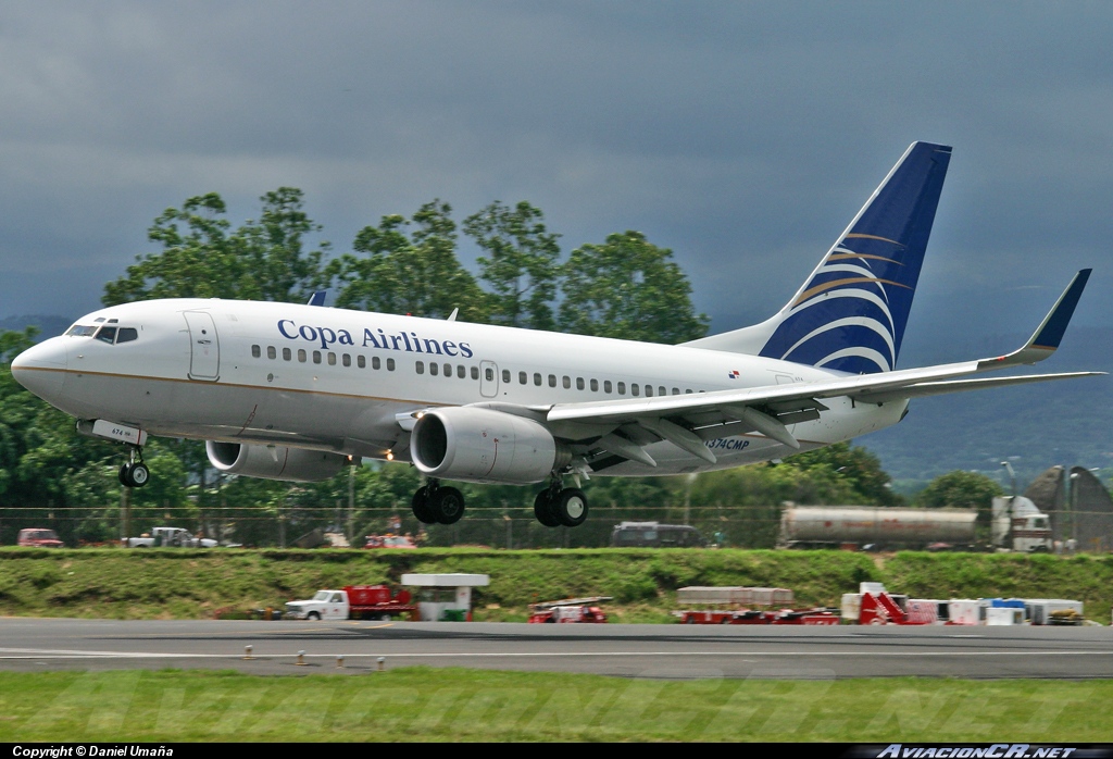 HP-1374CMP - Boeing 737-7V3 - Copa Airlines