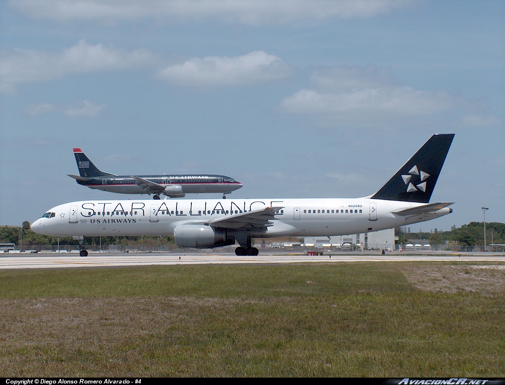 N620AU - Boeing 757-2B7 - US Airways