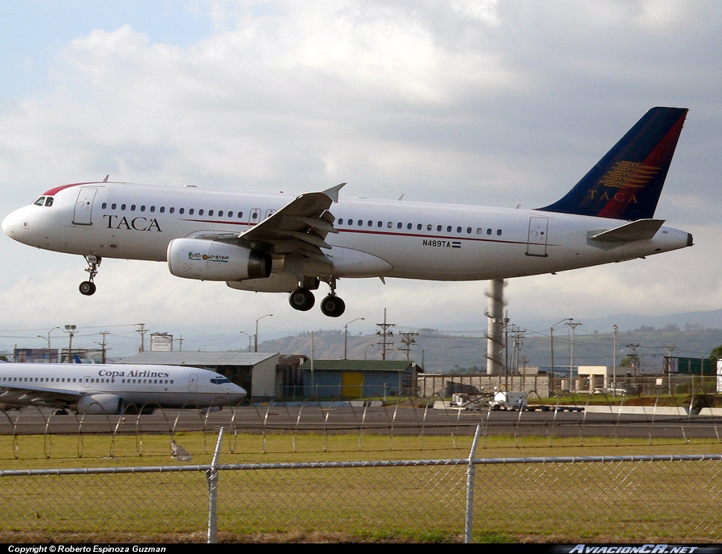 N489TA - Airbus A320-233 - TACA