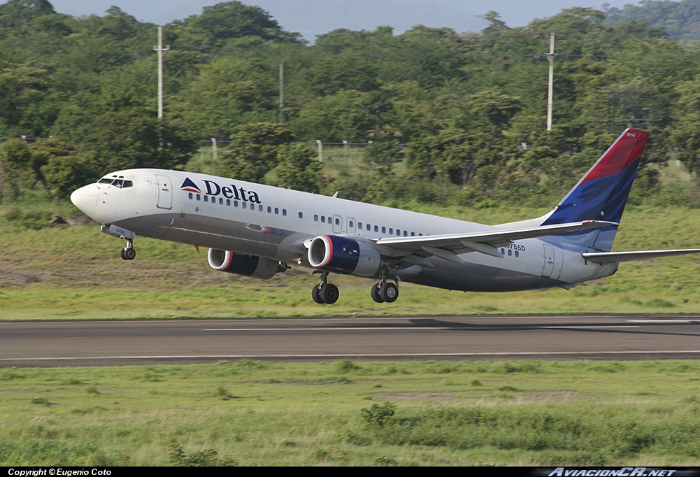 N3755D - Boeing 737-832 - Delta Air Lines