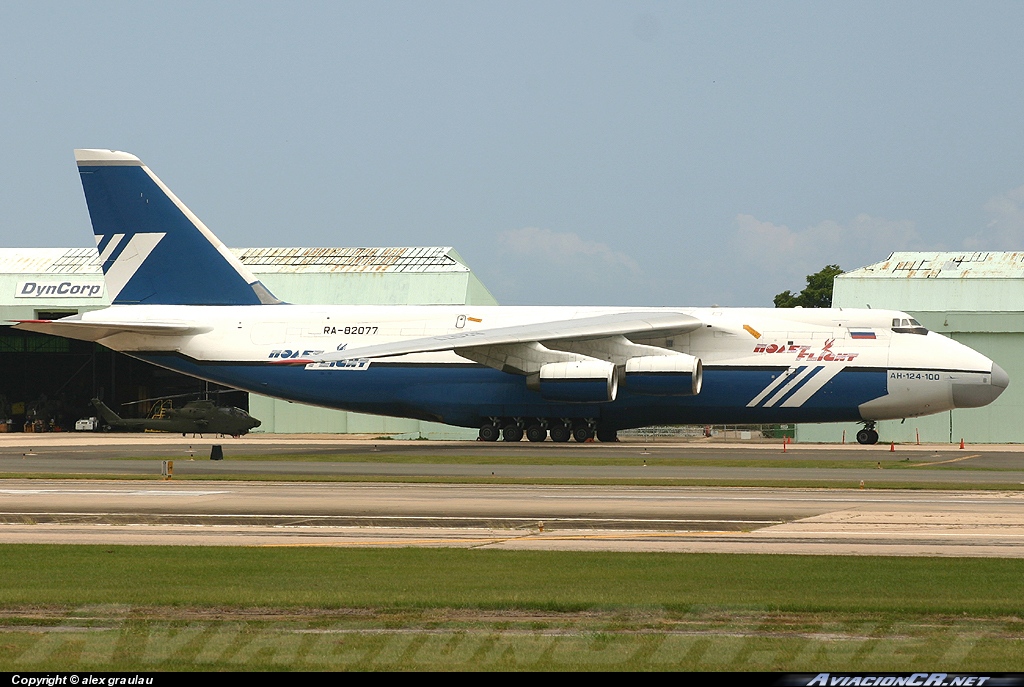 RA-82077 - Antonov AN-124-100 - Polet Air Cargo