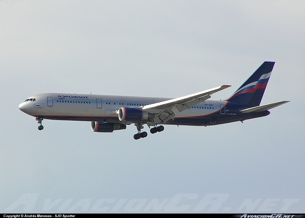 VP-BAY - Boeing 767-36N/ER - Aeroflot