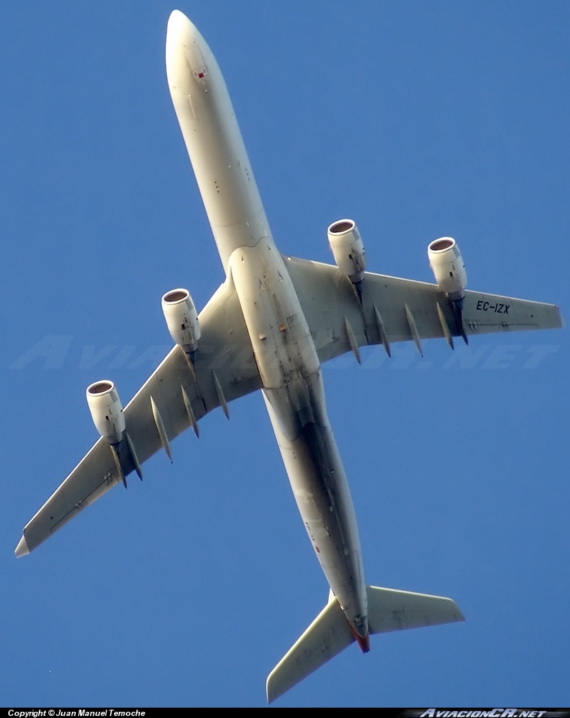 EC-IZX - Airbus A340-642 - Iberia