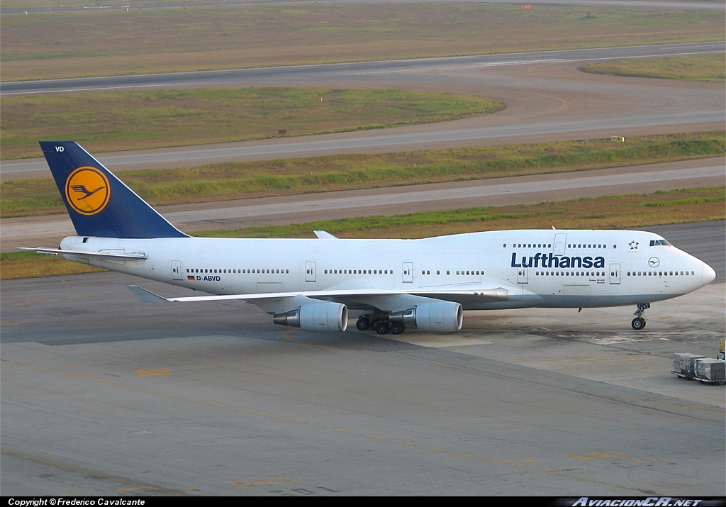 D-ABVD - Boeing 747-430 - Lufthansa