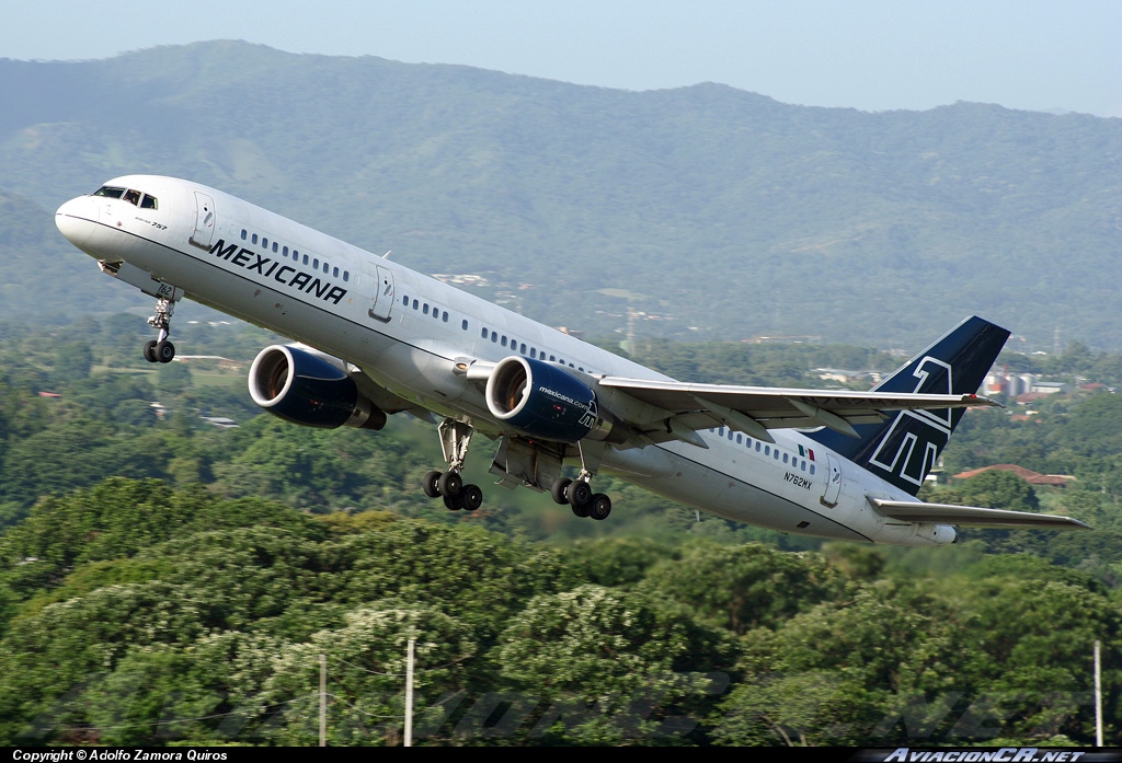 N762MX - Boeing 757-2Q8 - Mexicana