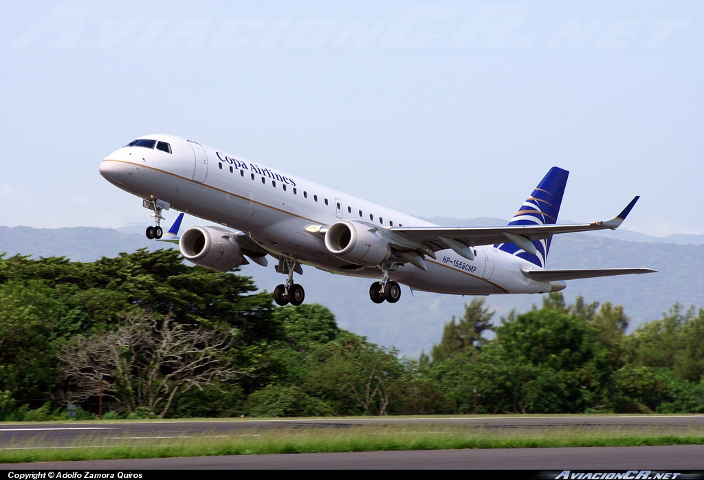 HP-1558CMP - Embraer 190-100IGW - Copa Airlines