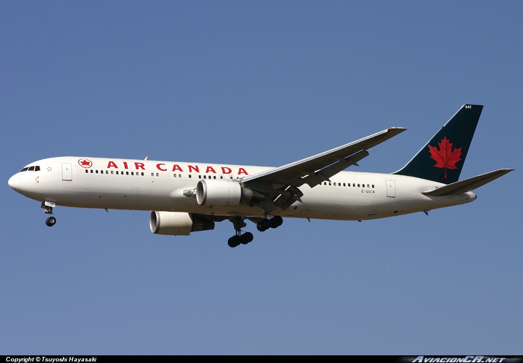 C-GSCA - Boeing 767-300 - Air Canada