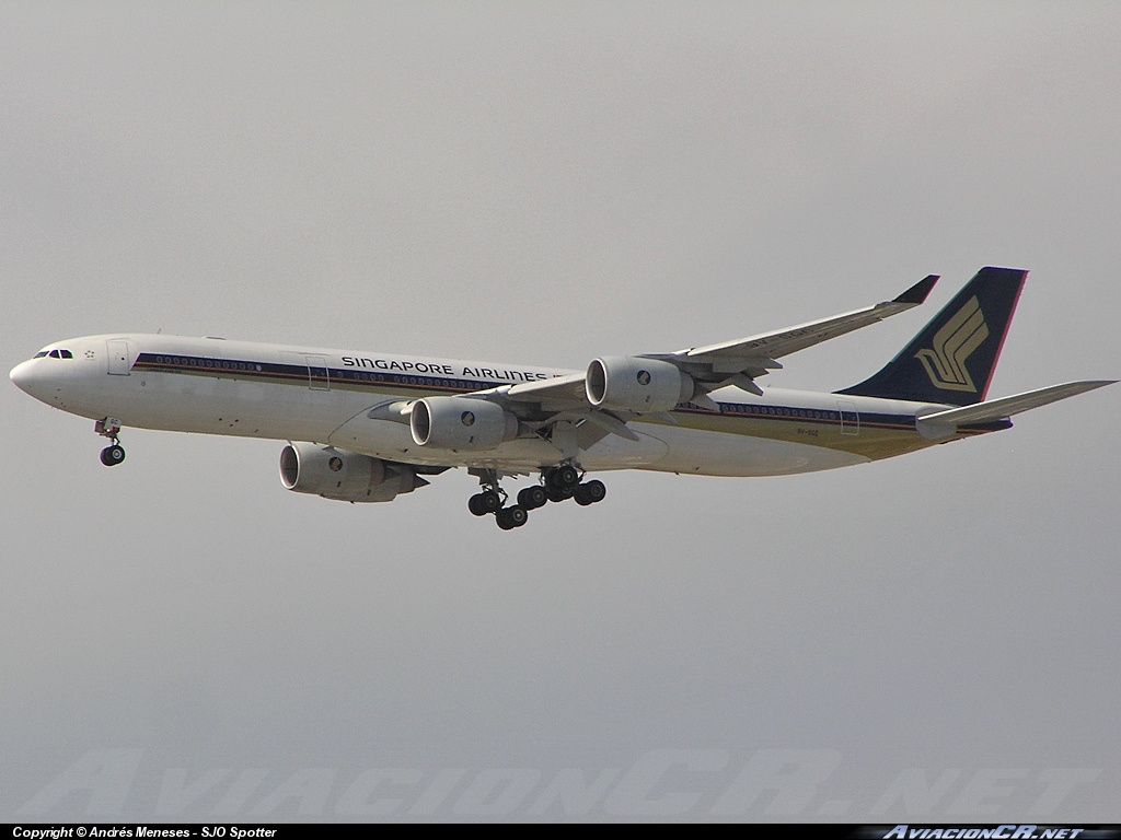 9V-SGC - Airbus A340-500 - Singapore Airlines