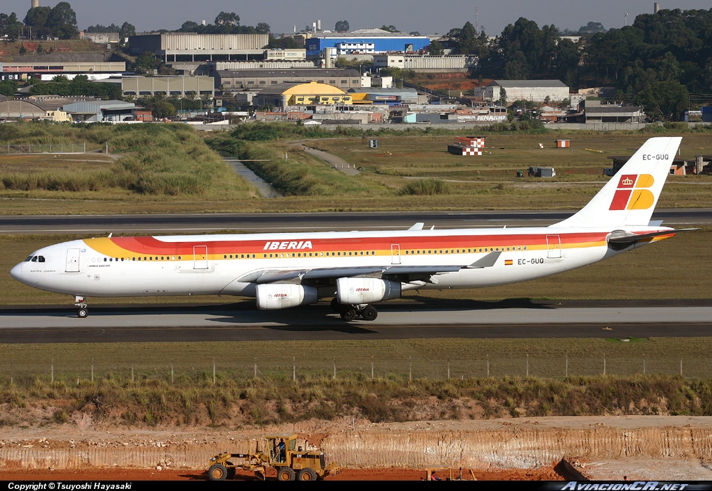 EC-GUP - Airbus A340-313X - Iberia