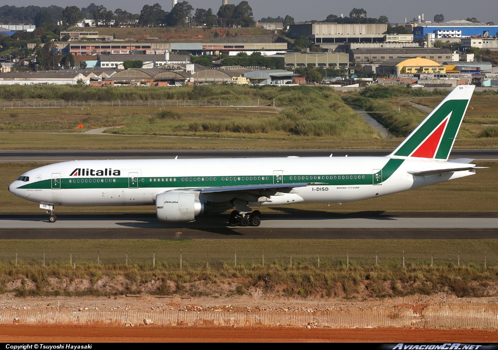 I-DISD - Boeing 777-243/ER - Alitalia