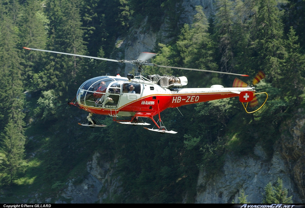 HB-ZEQ - Eurocopter SA316B Alouette III - Air Glaciers SA