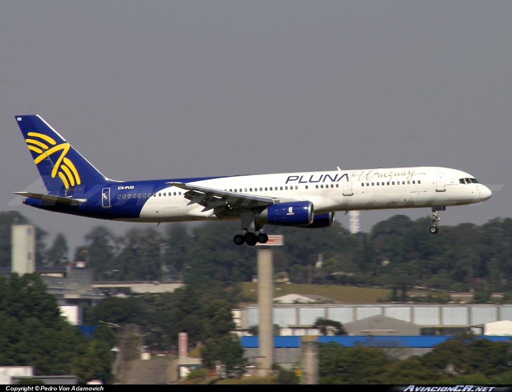 CX-PUD - Boeing 757-23A - Pluna Uruguay