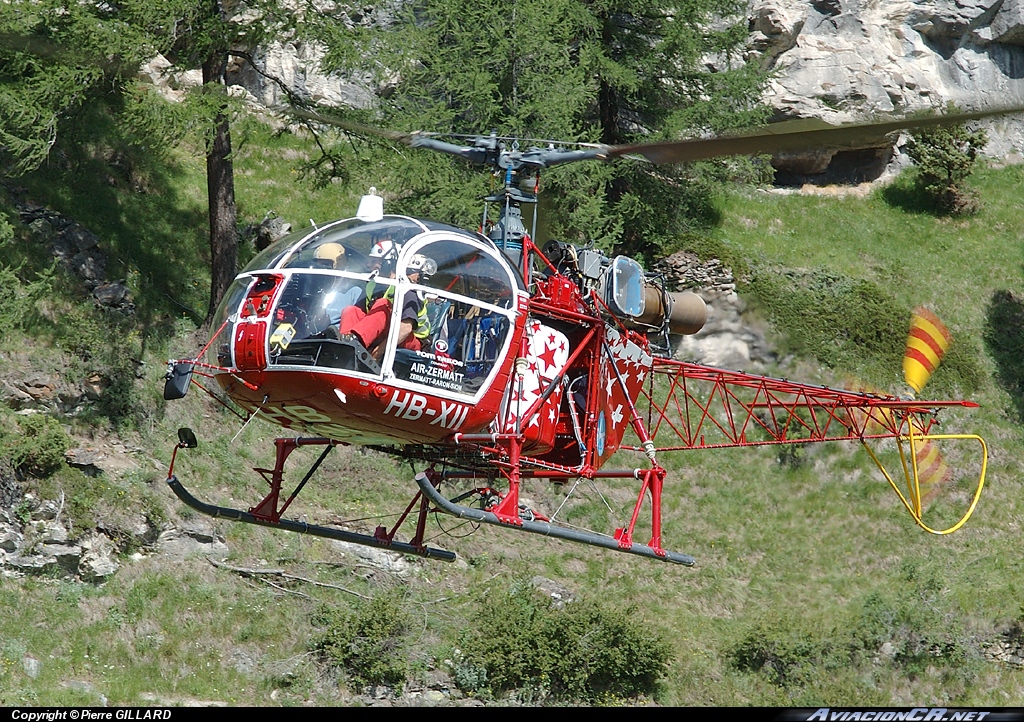 HB-XII - Eurocopter SA315B Lama - Air Zermatt