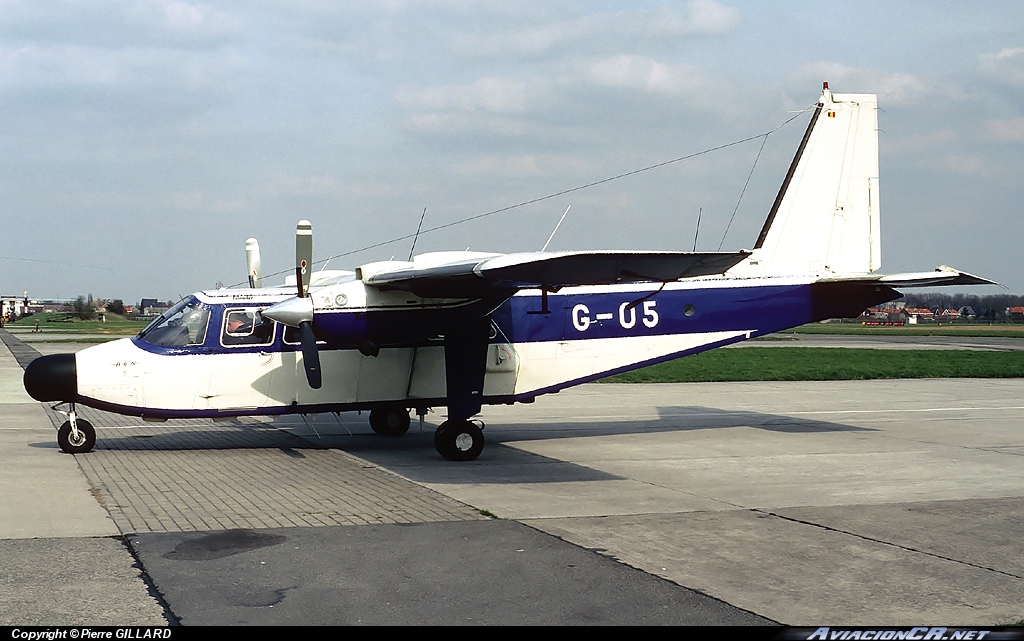 G-05 - Britten-Norman BN-2T Turbine Islander - Gendarmerie - Rijkswacht