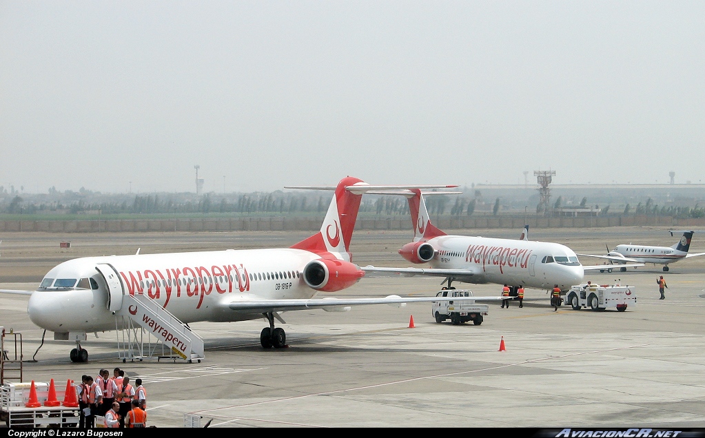 OB-1816-P - Fokker F-100 - Wayra Peru