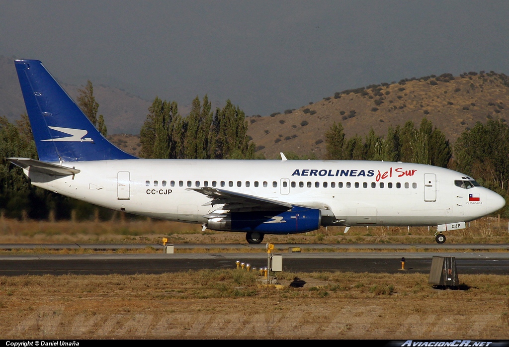 CC-CJP - Boeing 737-2T7(Adv) - Aerolíneas del Sur