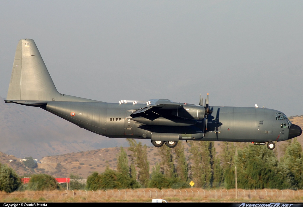 61-PF - Lockheed C-130H-30 Hercules - Fuerza Aérea Francesa