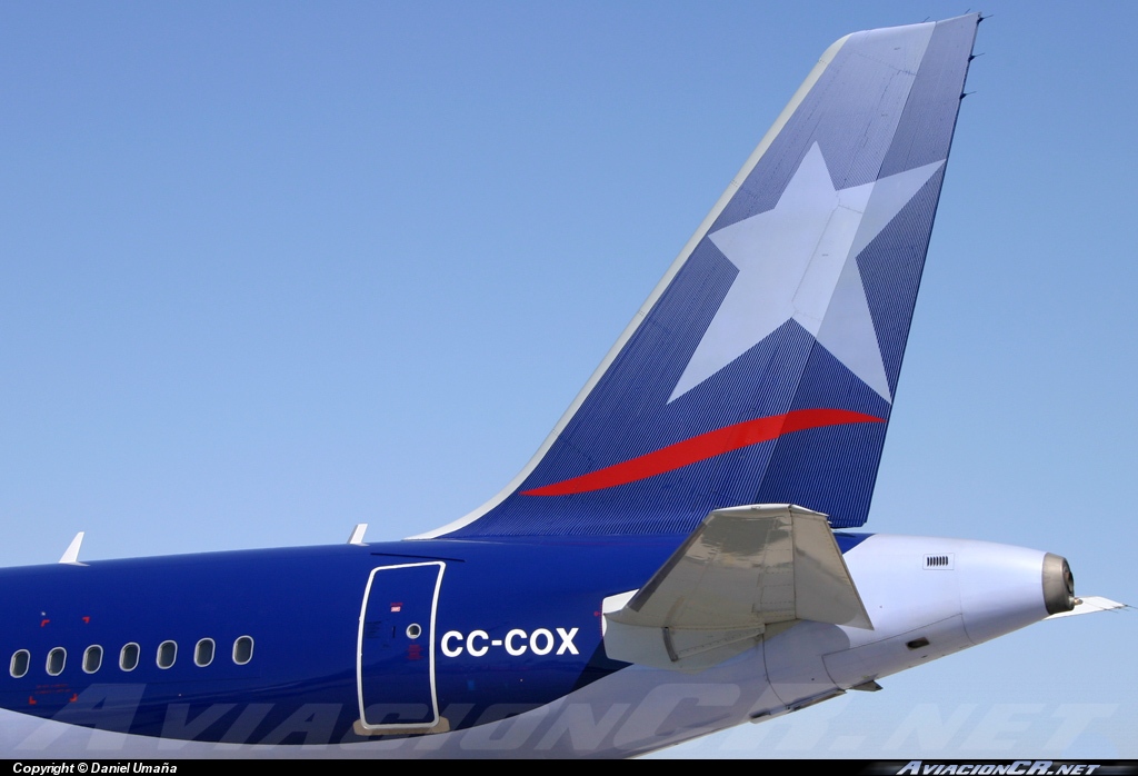 CC-COX - Airbus A319-132 - LAN Chile