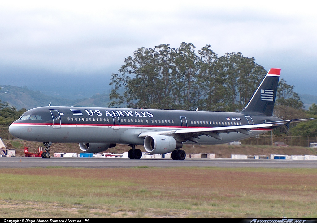 N165US - Airbus A321-211 - US Airways