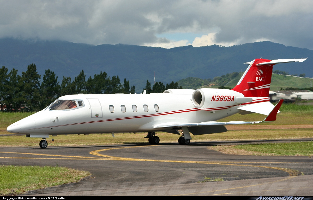 N380BA - Learjet 60 - Credomatic Air Services