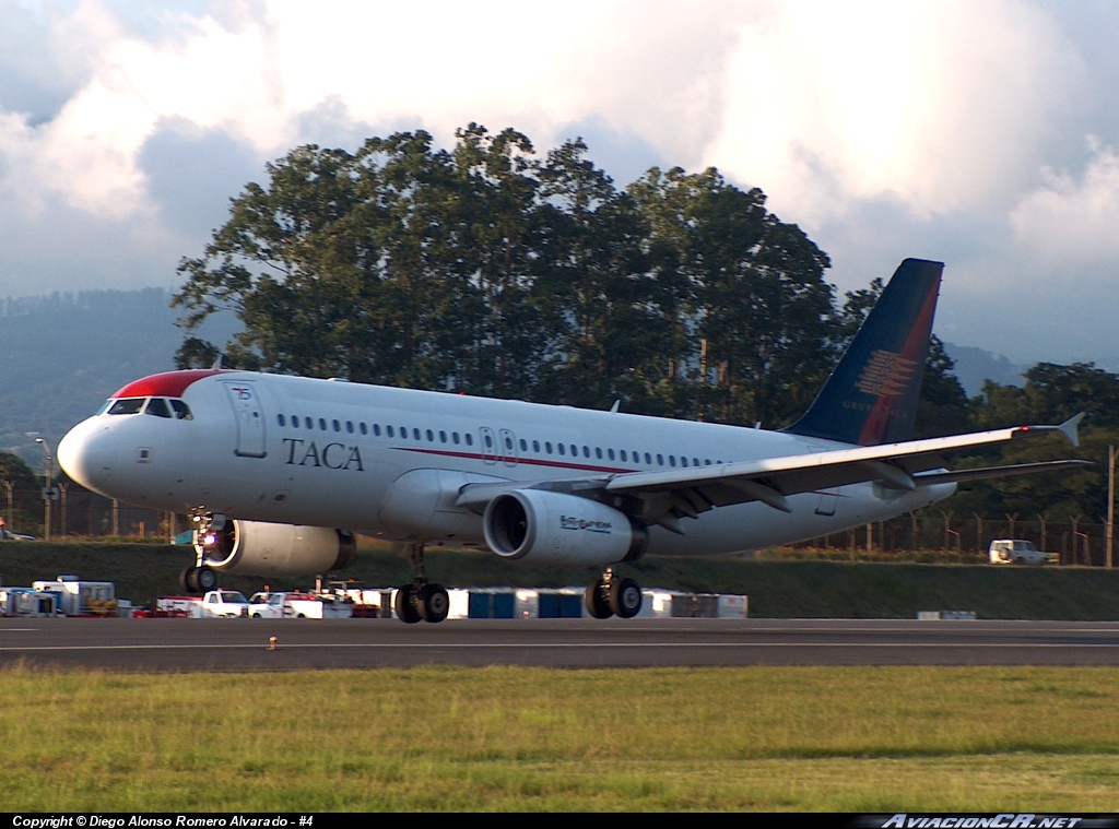 N486TA - Airbus A320-233 - TACA