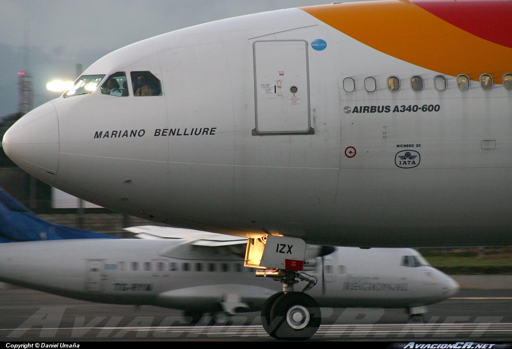 EC-IZX - Airbus A340-642 - Iberia