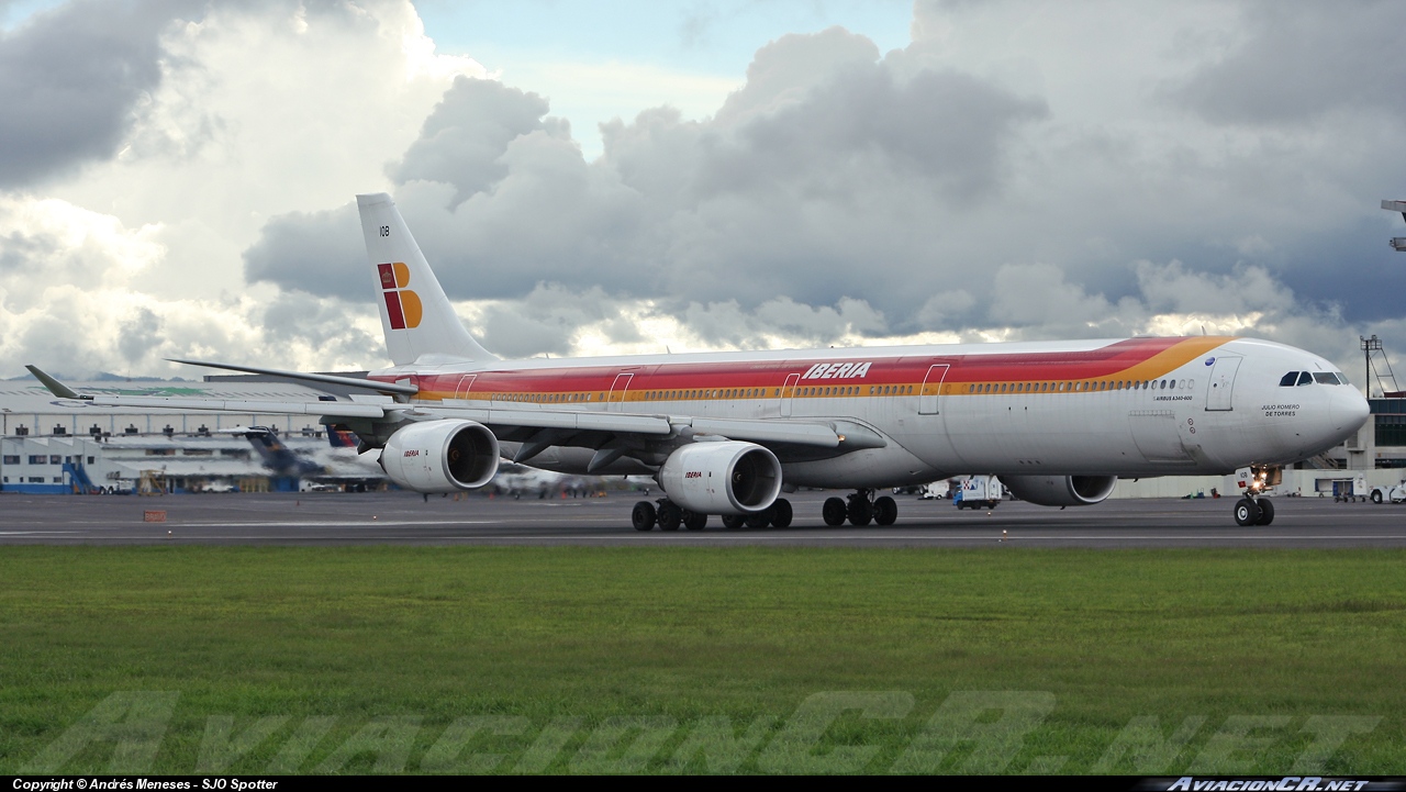 EC-IOB - Airbus A340-642 - Iberia