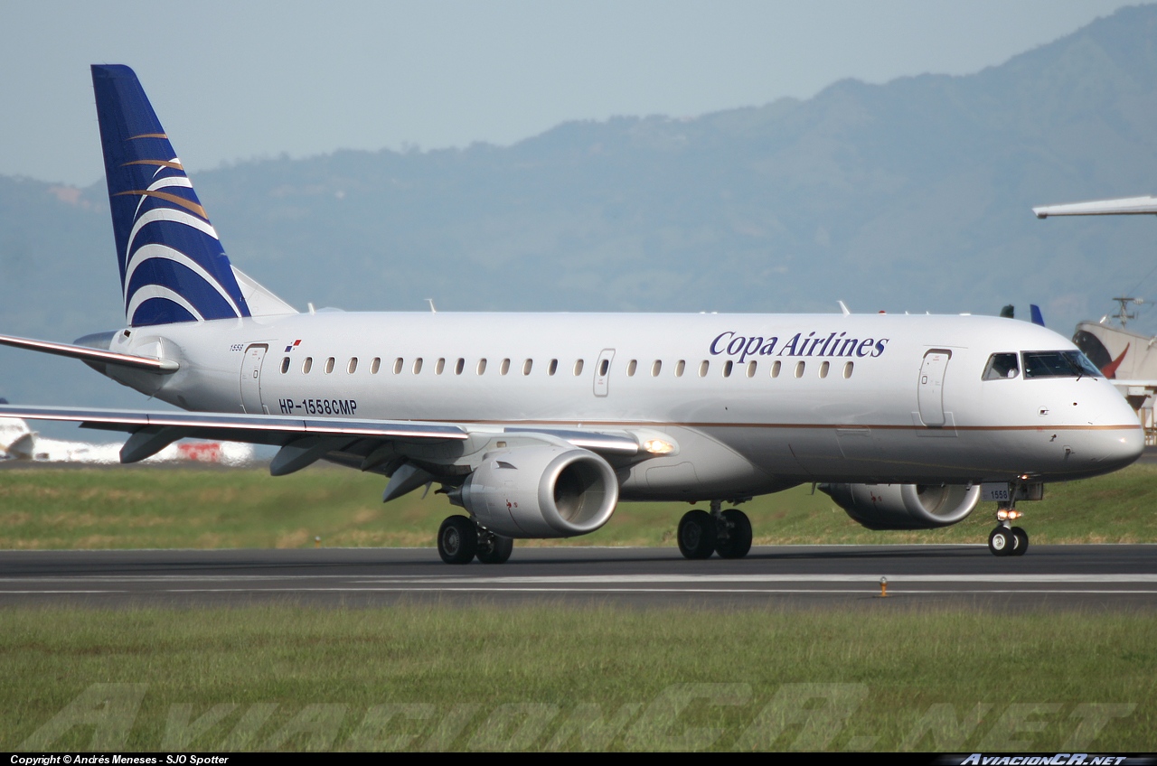 HP-1558CMP - Embraer 190-100IGW - Copa Airlines