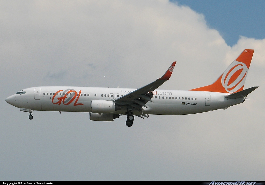 PR-GOZ - Boeing 737-800 - Gol Transportes Aereos