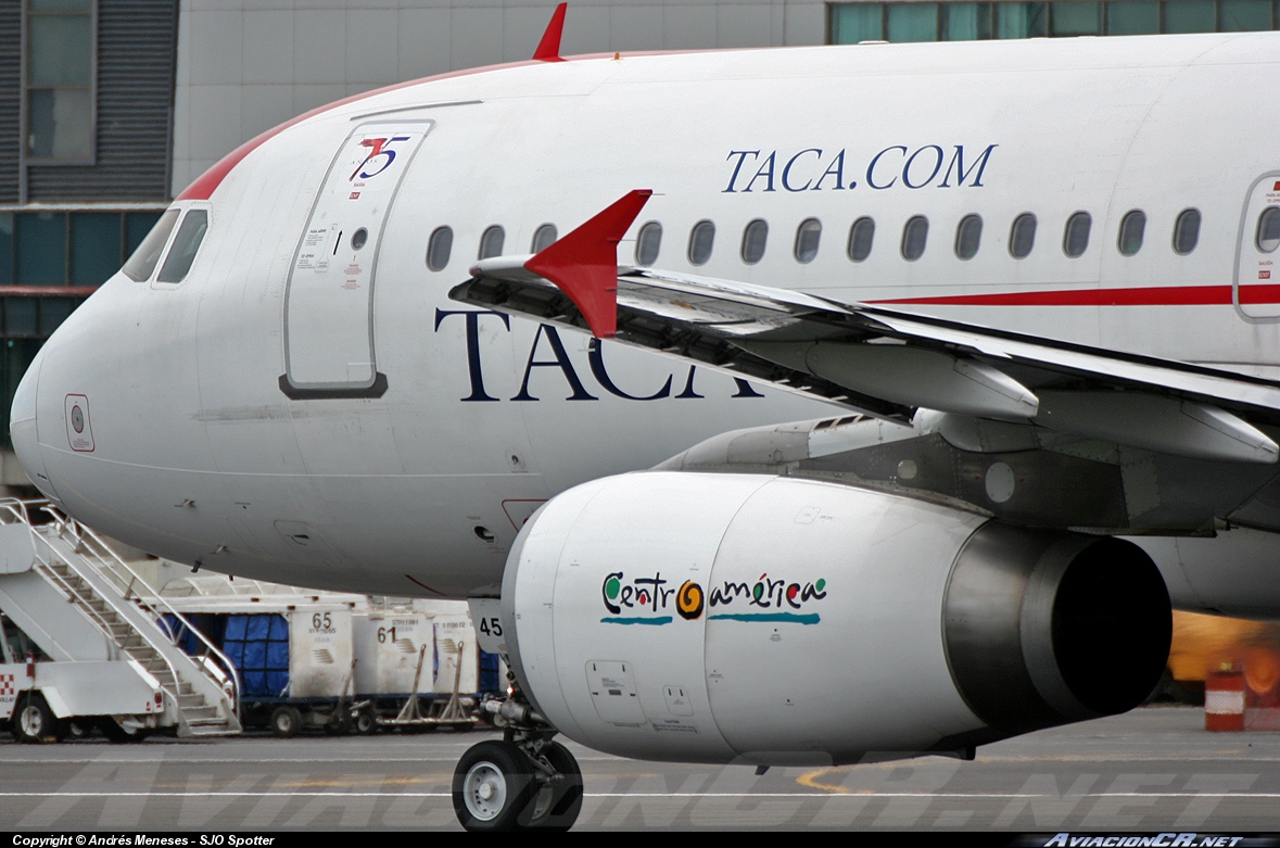 N452TA - Airbus A320-233 - TACA