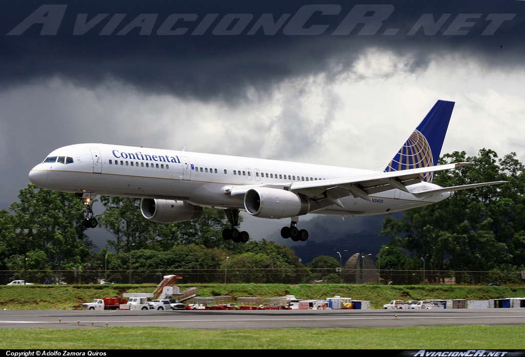 N34131 - Boeing 757-224 - Continental Airlines