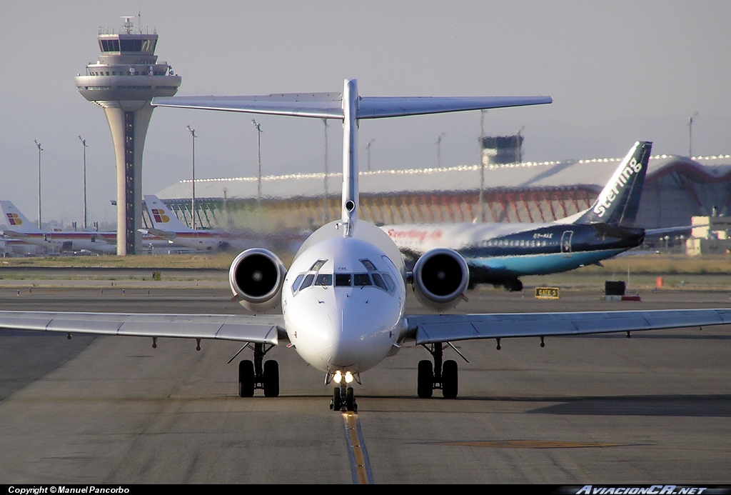 EC-GRL - McDonnell Douglas MD-87 - Spanair