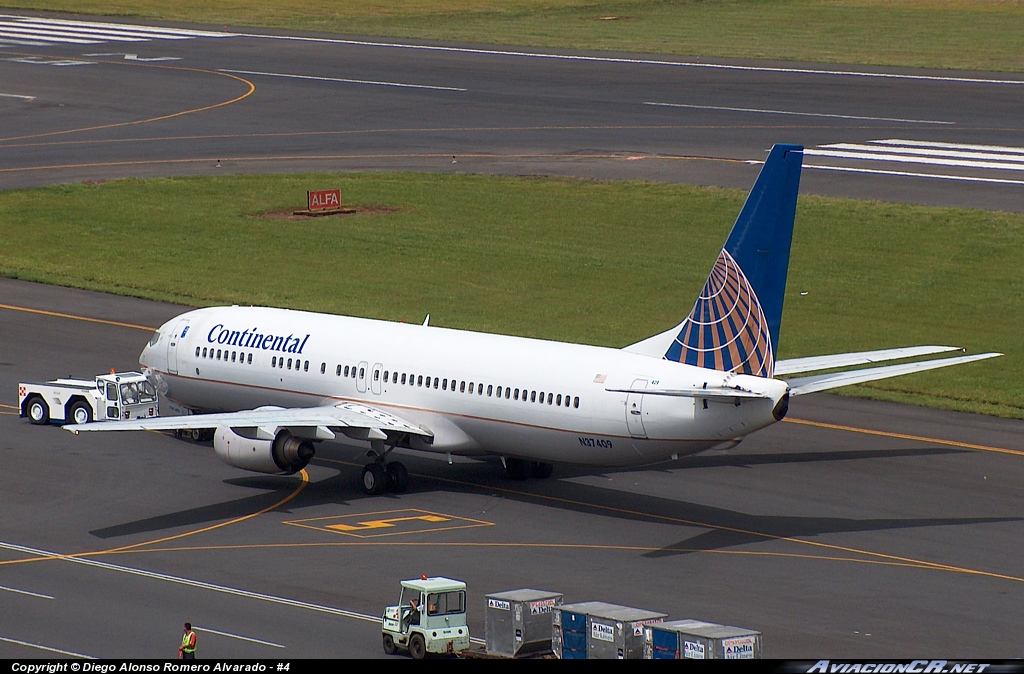 N37409 - Boeing 737-924 - Continental Airlines