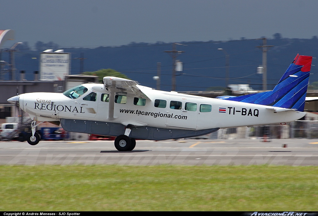 TI-BAQ - Cessna 208B Grand Caravan - SANSA - Servicios Aereos Nacionales S.A.