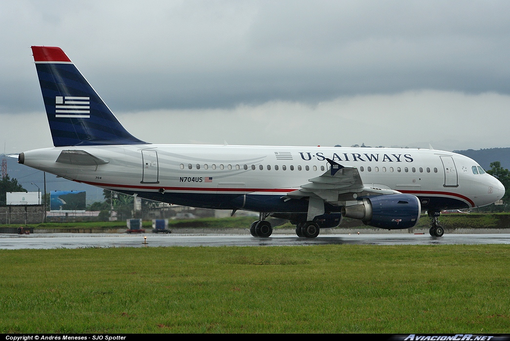 N704US - Airbus A319-114 - US Airways