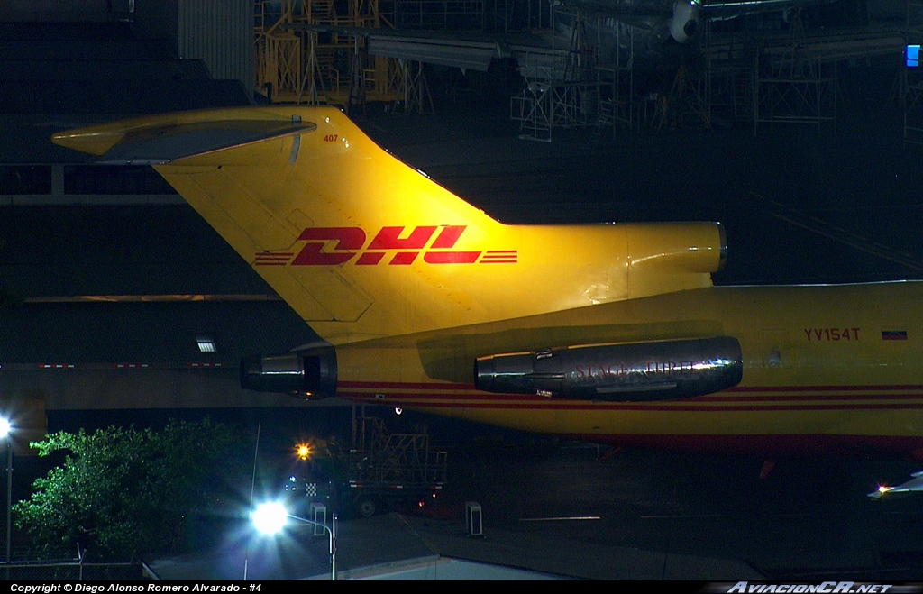 YV-154T - Boeing 727-200F - DHL Aero Expreso