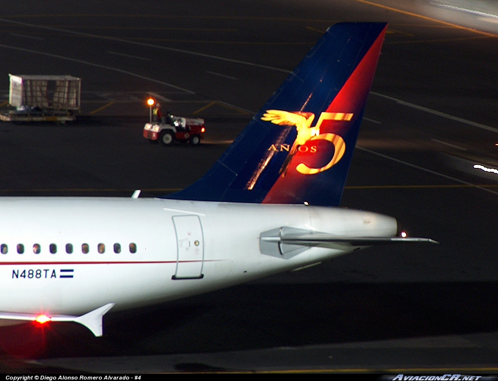 N488TA - Airbus A320-233 - TACA