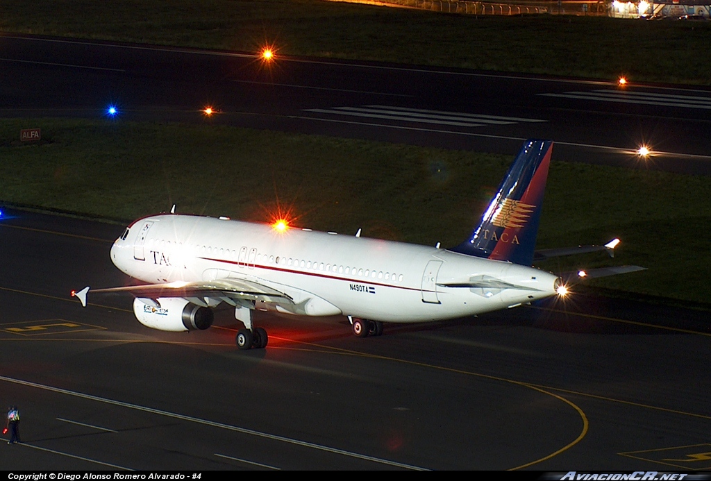 N490TA - Airbus A320-233 - TACA