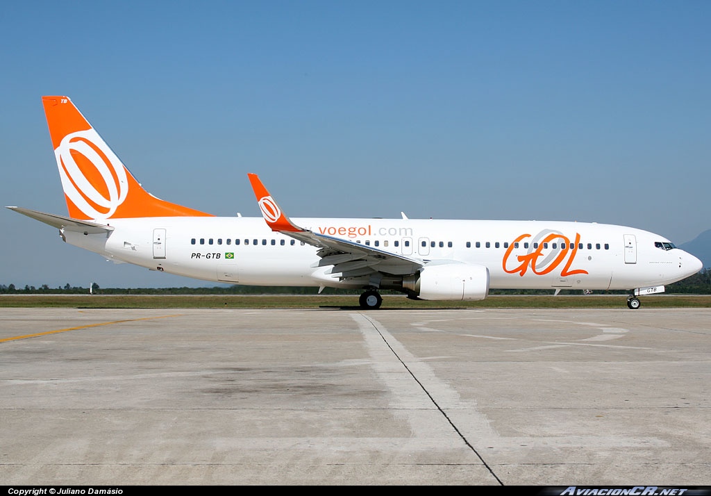 PR-GTB - Boeing 737-8EH - Gol Transportes Aereos