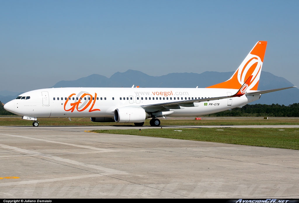 PR-GTB - Boeing 737-8EH - Gol Transportes Aereos