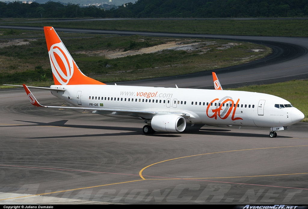 PR-GIE - Boeing 737-800 - Gol Transportes Aereos