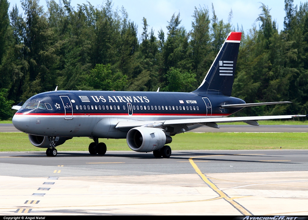 N715UW - Airbus A319-112 - US Airways